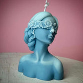 Blindfold 2 Decorative Candle